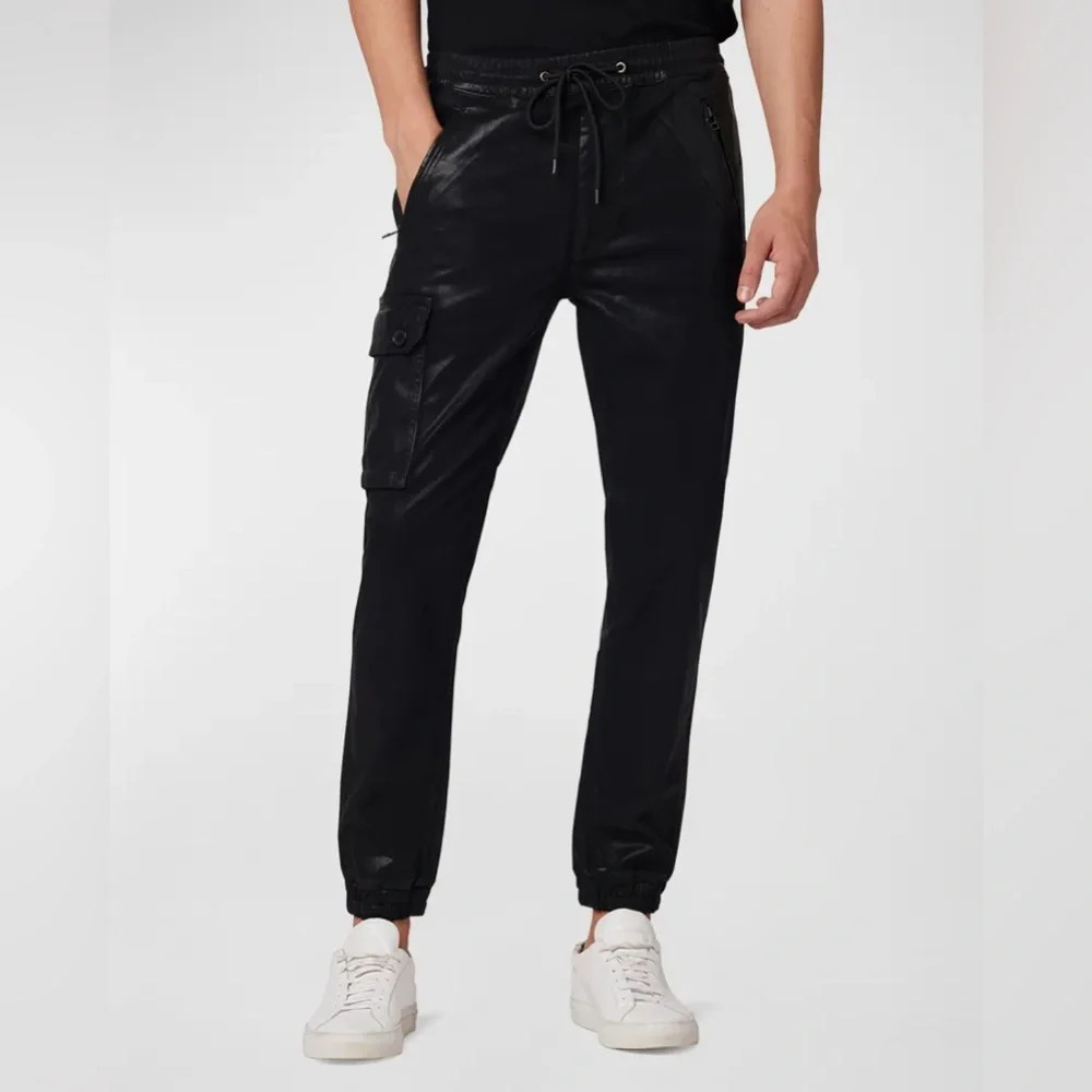 Joe’s Jeans Coated Sateen Cargo Pants, approx size 28
